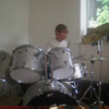 edmund playing drums